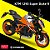 Miniatura KTM Super Duke R 1290 2022 Laranja CCA/Caipo/MSZ 1:12 - Imagem 1