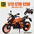 Miniatura KTM Super Duke R 1290 2022 Laranja CCA/Caipo/MSZ 1:12 - Imagem 6
