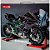 Miniatura Elétrica Gigante Kawasaki Ninja H2R Escala 1:6 (34 cm) - Som, Farol e Lanterna Acendem, Aceleração - Imagem 3