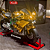 Miniatura Elétrica Gigante Kawasaki Ninja H2R Dourada Escala 1:6 (34 cm) - Som, Farol e Lanterna Acendem, Aceleração - Imagem 7