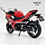 Miniatura Kawasaki Ninja 400 Vermelho 2023 MSZ 1:12 - Imagem 4