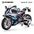 Miniatura BMW M 1000 RR 2021 Escala 1:9 - Acende Farol - 23 cm - Imagem 1