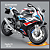 Miniatura BMW M 1000 RR 2021 Escala 1:9 - Acende Farol - 23 cm - Imagem 10