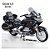 Miniatura Honda Gold Wing 2021 Preto Escala 1:11 (22 cm) - Acende Farol - Imagem 1