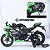 Miniatura Kawasaki Ninja 400 Escala 1:12 Acende Faróis - Imagem 4
