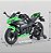 Miniatura Kawasaki Ninja 400 Escala 1:12 Acende Faróis - Imagem 2