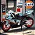 Miniatura BMW S 1000 RR 2010 Gulf CCA Edição Especial 1:12 - 17 cm - Imagem 1