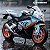 Miniatura BMW S 1000 RR 2010 Gulf CCA Edição Especial 1:12 - 17 cm - Imagem 1
