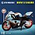 Miniatura BMW S 1000 RR 2010 Gulf CCA Edição Especial 1:12 - 17 cm - Imagem 3