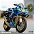 Miniatura Yamaha YZF-R1M Escala 1:10 - Acende Farol (20 cm) - Imagem 1