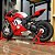 Miniatura Elétrica Gigante Ducati Panigale V4 R 2023 Escala 1:6 (34 cm) - Som, Farol e Lanterna Acendem, Aceleração - Imagem 6