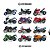 Kit C/12 Miniaturas De Motos Sortidas Maisto 1:18 - Imagem 1