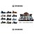 Kit C/12 Miniaturas De Motos Harley Davidson Sortidas Maisto 1:18 - Series 43 e 44 - Imagem 2