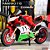 Miniatura Ducati Panigale V4 S Verde Escala 1:10 - Acende Faróis (20 cm) - Imagem 2