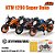 Miniatura KTM 1290 Super Duke R 2022 Azul MSZ 1:18 - Imagem 7