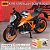 Miniatura KTM 1290 Super Duke R 2022 Laranja MSZ 1:18 - Imagem 1
