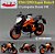 Miniatura KTM 1290 Super Duke R 2022 Laranja MSZ 1:18 - Imagem 2