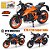 Miniatura KTM 1290 Super Duke R 2022 Laranja MSZ 1:18 - Imagem 3