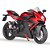 Miniatura Mv Agusta F3 RR 2022 Welly 1:18 C/Base - Imagem 1