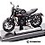 Miniatura Triumph Trident 660 Preto 2021 Welly 1:18 C/Base - Imagem 1