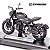 Miniatura Triumph Trident 660 Preto 2021 Welly 1:18 C/Base - Imagem 9