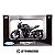 Miniatura Triumph Trident 660 Preto 2021 Welly 1:18 C/Base - Imagem 3
