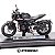 Miniatura Triumph Trident 660 Preto 2021 Welly 1:18 C/Base - Imagem 4