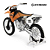 Miniatura KTM 520 SX 1998 Maisto 1:18 - Imagem 4