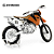 Miniatura KTM 520 SX 1998 Maisto 1:18 - Imagem 3