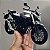 Miniatura Honda CB 400F/500F Prata 2024 Escala 1:12 (17 cm) Acende Farol - Imagem 1