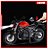 Miniatura Honda CB 400F/500F Vermelho 2024 Escala 1:12 (17 cm) Acende Farol - Imagem 5