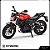 Miniatura Honda CB 400F/500F Vermelho 2024 Escala 1:12 (17 cm) Acende Farol - Imagem 7