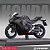 Miniatura Honda CBR 1000 RR Fireblade 2018 Preto Escala 1:18 C/Base - Imagem 1