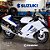 Miniatura Suzuki Hayabusa 2023 Branco Escala 1:18 - Imagem 2
