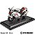Miniatura Suzuki Hayabusa 2023 Cinza Escala 1:18 C/Base - Imagem 2
