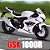 Miniatura Suzuki GSX 1000R Branco Escala 1:18 - Imagem 1