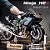 Miniatura Elétrica Gigante Kawasaki Ninja H2R Escala 1:9 (23 cm) - Som, Farol e Lanterna Acendem, Aceleração - Imagem 1
