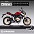 Miniatura Honda CB 650R Vermelho Escala 1:12 - Acende Farol - 17 cm - Imagem 2