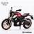 Miniatura Honda CB 650R Vermelho Escala 1:12 - Acende Farol - 17 cm - Imagem 13