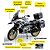 Miniatura BMW R 1250 GS Branco Escala 1:10 (22 cm) - Acende Farol - Imagem 5