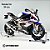 Miniatura Premium BMW S 1000 RR 2021 Escala 1:6 (34 cm) - C/Spray e Aceleração - Imagem 6