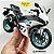 Miniatura Yamaha YZF-R3 2024 Branca Metálica R-White - Acende Farol - Escala 1:12 (17 cm) - Imagem 1