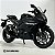 Miniatura Yamaha YZF-R3 2024 Preta Metálica Midnight Black - Acende Farol - Escala 1:12 (17 cm) - Imagem 3