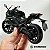 Miniatura Yamaha YZF-R3 2024 Preta Metálica Midnight Black - Acende Farol - Escala 1:12 (17 cm) - Imagem 2