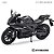 Miniatura Yamaha YZF-R3 2024 Preta Metálica Midnight Black - Acende Farol - Escala 1:12 (17 cm) - Imagem 6