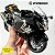 Miniatura Suzuki Hayabusa 2023 Preto Escala 1:12 - (18 cm) - Acende Farol - Imagem 1