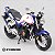 Miniatura Honda CB 1300 SF Branco Listras Vermelhas Automaxx 1:12 - 17 cm - Imagem 3