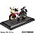 Miniatura Yamaha YZF-R1 Edição 60 anos Branco 2022 Escala 1:18 C/Base - Imagem 2