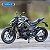 Miniatura Kawasaki Z1000R Edition 2017 Welly 1:18 C/Base - Imagem 1