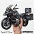 Miniatura BMW R 1250 GS PREMIUM TRIPLE BLACK - Escala 1:7 - 34 cm - Acende Farol, Lanterna, Spray, Aceleração - Imagem 1